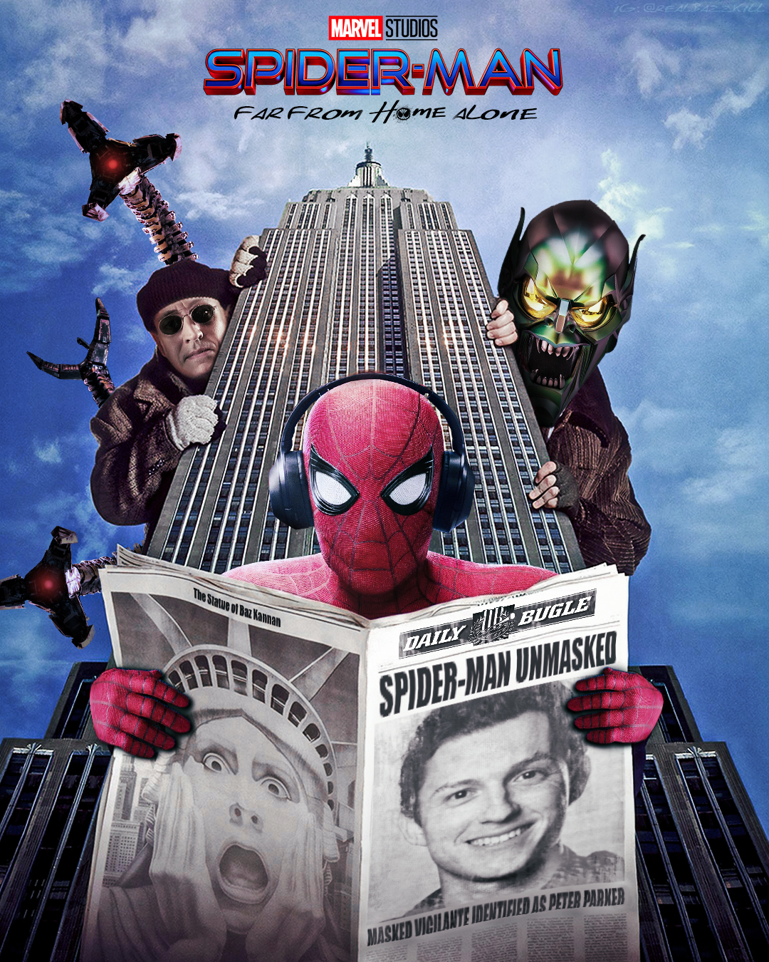 Spider-Man 2 Far From New York Poster