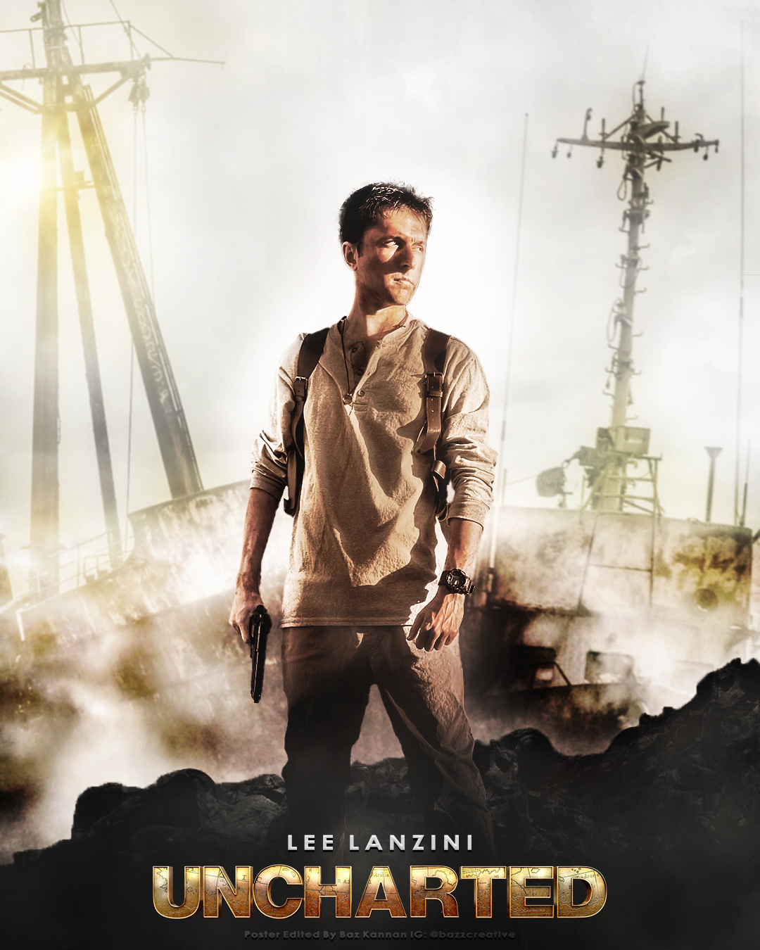 Uncharted Lee Lanzini Poster