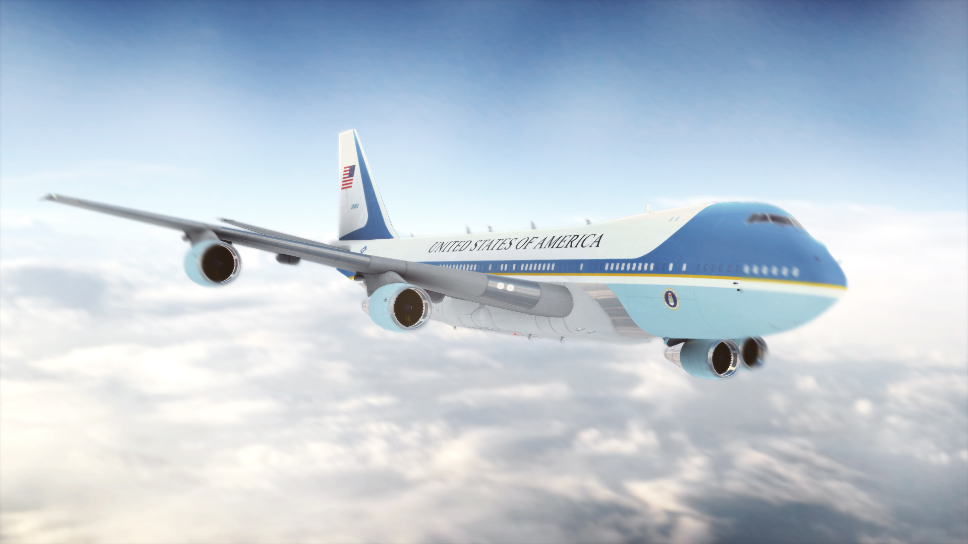 Air Force One Flying Original_00000